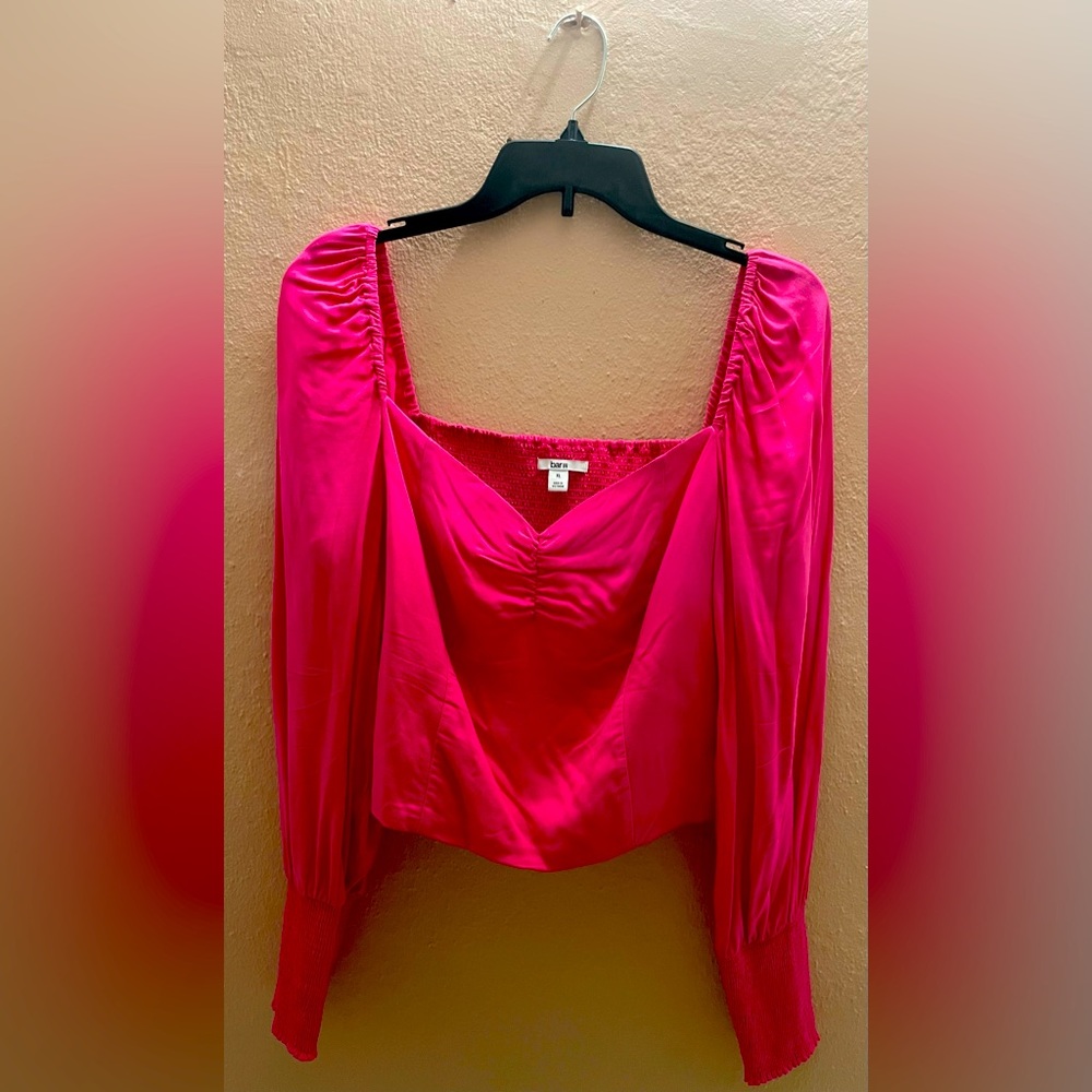 Fuchsia Crop Top